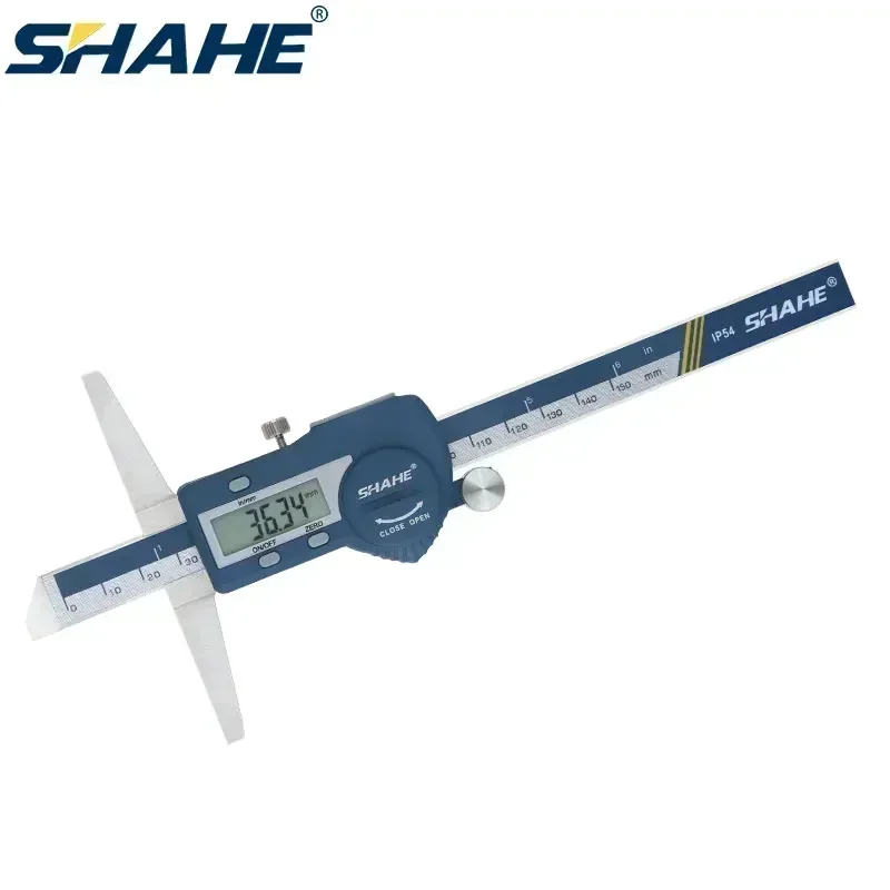 Digital Caliper 150Mm Stainless Steel - SHAHE Digital Depth Caliper 150/200/300mm Electronic