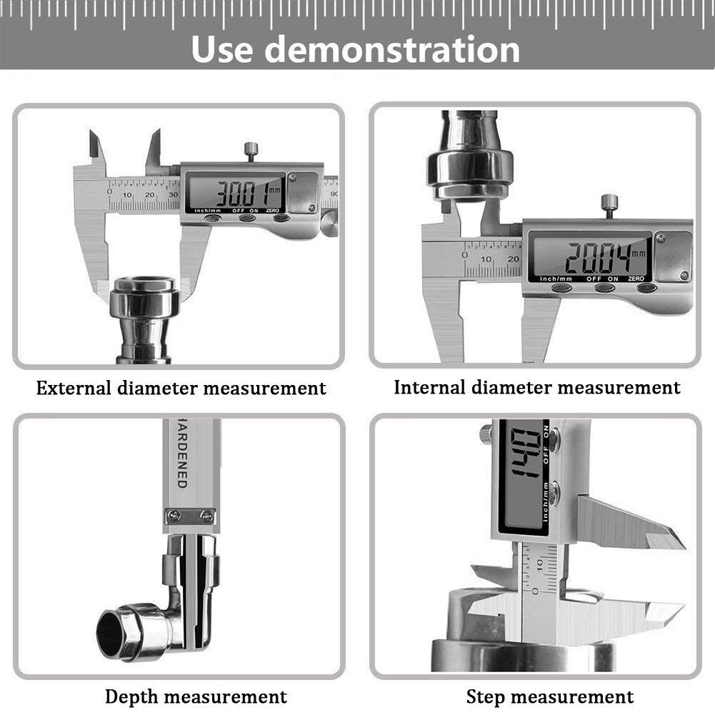 Metal Digital Caliper 150/200/ - đánh giá và giá Digital Caliper 150Mm Stainless Steel