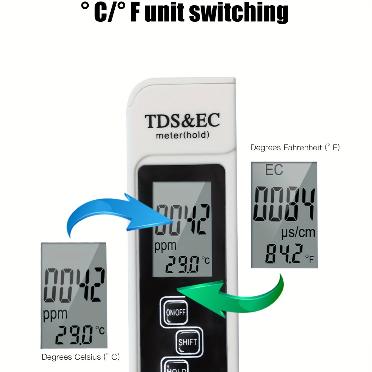 3in1 Water Quality Detection P - đánh giá và giá Ph Meter Digital Water Tester