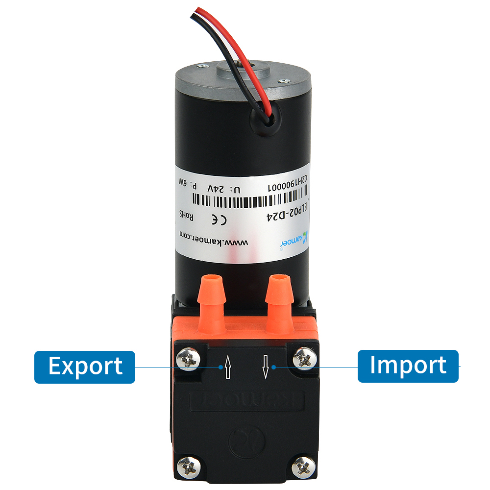Kamoer ELP02 Màng Bơm 24V/12V  - đánh giá và giá Mini Peristaltic Pump 12V
