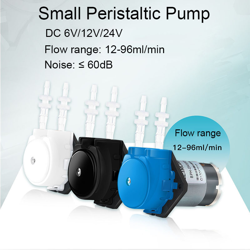 Small  Peristaltic Pump DC 6V/ - đánh giá và giá Mini Peristaltic Pump 12V