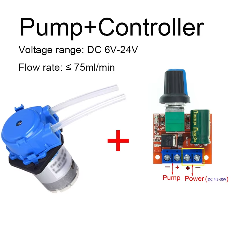 Small Adjustable Peristaltic P - đánh giá và giá Mini Peristaltic Pump 12V